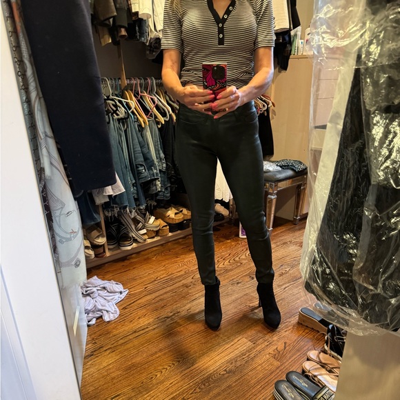 Frame Denim Le Skinny de Jeanne Stretch Learher pants - Picture 6 of 8